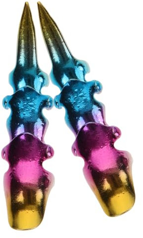 Holibanna 2pièces Bague Punk Articulée Pour Homme Bijoux Vintage Pour Costume Halloween Cosplay