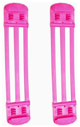 ARHEORMUH Scarpe da Rimbalzo 2 Molle Colorate in TPU per Scarpe da Salto Bounce Moon Boot, Massimo 110 kg, Senza Attrezzi Sostituisci Senza Sforzo(Pink,L 38-40EU)