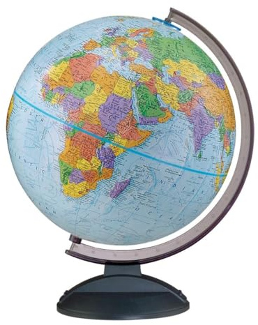 Replogle Globes Traveler Globe, 12-Inch, Blue