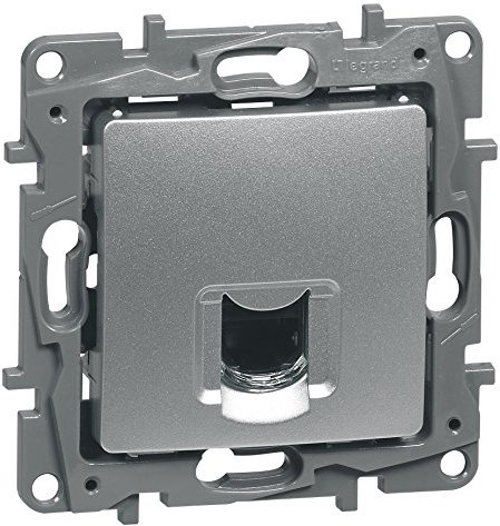Legrand LEG96681 Prise RJ45 argent Niloe