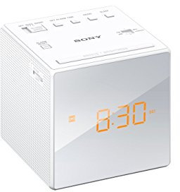 Sony FM/AM Clock Radio - White