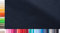 1buy3 Bündchenstoff XXL als Meterware|doppelt: 75cm breit|einfach: 150cm breit|Farbe: 44 Dunkelblau|0,5m lang|96% Baumwolle, 4% Elasthan|Jersey Grundpreis pro qm: € 11,99