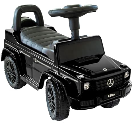 Rutscherauto Mercedes G350d, Babyrutscher mit leisen Kunststoffrädern, Kinderfahrzeug, Rutschauto