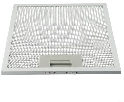 GLOBALHUT Stainless Steel Cooker Hood Filter, Replacement Cooker Hood Grease Filters For Efficient Filtration, 230 X 260mm(1)
