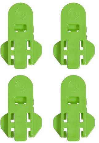 QUARKZMAN Manuale Facile Aprilattina 4pz - Plastica Bevande Lattine Coperchi Protezione Bottiglia Apri per Soda Birra Bevanda (Verde)