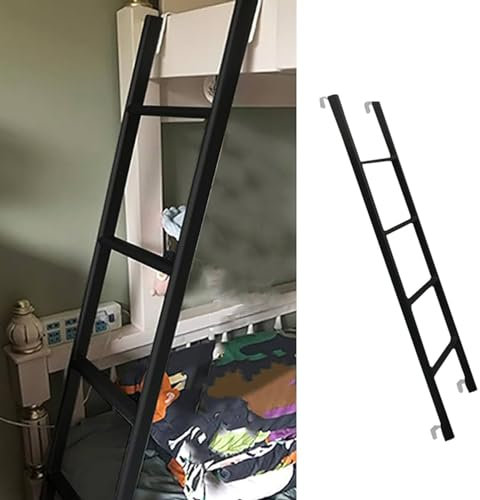 Hochbett Leiter Ersatzleiter Etagenbett Leiter für Doppelstockbetten im Wohnheim-Hochbett, universelle Kletterleiter für Hochbetten, robuste Trittleiter für Dachböden, Wohnmobile, Bibliothek
