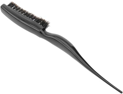 EXQUIMEUBLE Cepillo De Cerdas De Jabalí Para Cardar Cabello Cerdas Naturales Mango Ergonómico Ligero