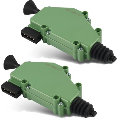 2 Stück Stellmotor mit Zentralverriegelung ZV 4-Polig Stellelement Zentralverriegelung passend für 1990-2003 Transporter T4 Transporter MK IV Autozubehör Teil# 701959781 701959783A 7D0959781A