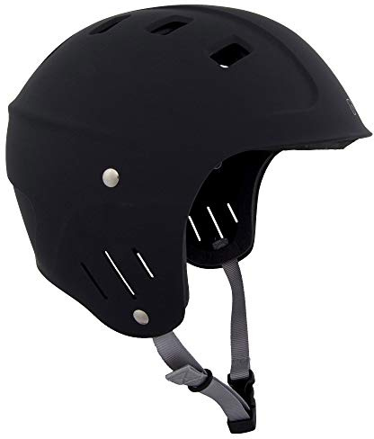 NRS Chaos Full-Cut Kayak Helmet-Black-L