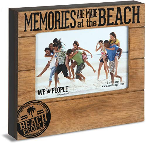 Pavilion Gift Company 67066 Memories are Made at The Beach Photo Frame, 7-1/2 x 6-3/4