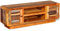 vidaXL Massivholz TV-Schrank Fernsehtisch Lowboard Sideboard Antik 120x30x40 cm
