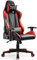 GTPLAYER Gaming Stuhl Bürostuhl Zocker Gamer Ergonomischer Stuhl Einstellbare Armlehne Einteiliger Stahlrahmen Einstellbarer Neigungswinkel (Schwarz-Rot)
