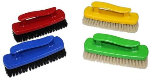 Shoe Polish Brush with Handle - Best Shoe Shine Brush for polishing Leather Shoes (Green)