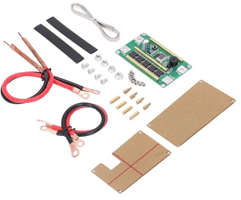 Welding Machine Circuit Board Battery Spot Welder Set Welding Machine Circuit Board PCB DIY Spot Welder Set Battery Storage Solder Circuit Board (Including protective box)