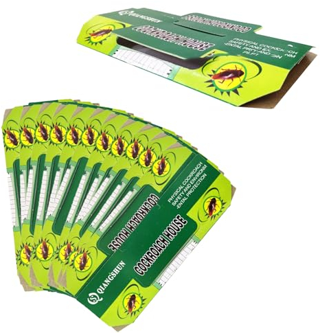 AURSTORE Basa Kakerlakenfalle, leistungsstark, professionell, Kakerlakenfalle, fängt Kakerlaken, ungiftig, gegen Kakerlaken (10)