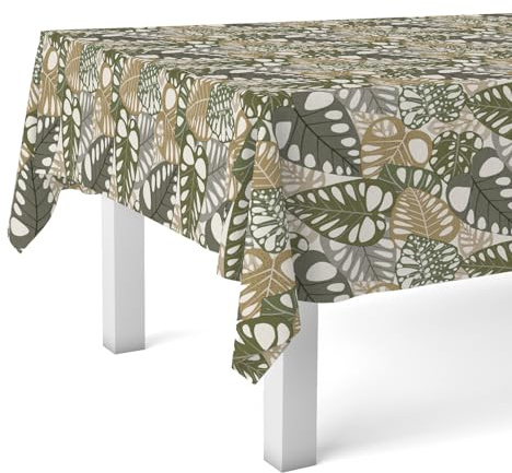Martina Home Grön vaxduk 300 x 140 cm