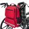 Cubstone Rollstuhl Rucksack, Rollstuhl Tasche Hinter dem Sitz, Große Kapazität Rollstuhlzubehör - Rollstuhltasche Hinten - Mit reflektierendem Streifen für Medikamentenlagerung - Nur Tasche (A)
