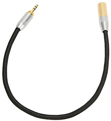 3,5 Mm Hane Till Mini XLR 3Pin Cable Professional Gold Plated 3,5 Mm Till Mini XLR -adapter för Mikrofonblandare Kamera Professionell design: 3,5 Mm Hane Till Mini XLR 3Pin