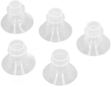 Inserto Flange 13/15/17/19/21 Mm Connettore Indossabile Facile Pulizia della Pompa per Allattamento Al Seno Inserti per Capezzolo Comodo Efficiente Espressione di Latte Silicone