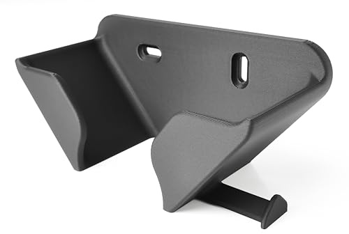 Ricreo Support mural pour raquette de pael et tennis – Porte raquette murale confortable et anti-rayures | Convient à toutes les raquettes standard | Gain de place résistant avec vis et chevilles