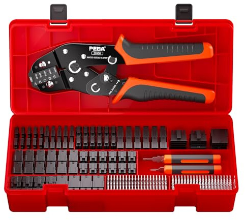 PEBA Kit de Crimpado Micro-Fit 3.0 con Alicate de Carraca 2-10 Circuitos