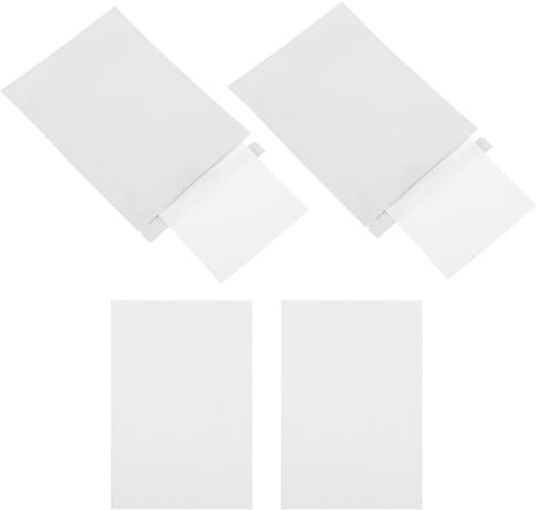 Homoyoyo Carte de Nettoyage pour Lecteur de Cartes 4 Pièces, Compatible Scanner de Chèques, Nettoyage Poussière et Graisses, Matériaux sans Usure, Usage Professionnel Banque et Bureau