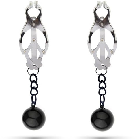 Set de pinzas para pezones para hombres y mujeres, mordazas para pezones juguete BDSM ataduras set de bondage estimulación de senos, pinzas de pezones esclava set sexual para parejas