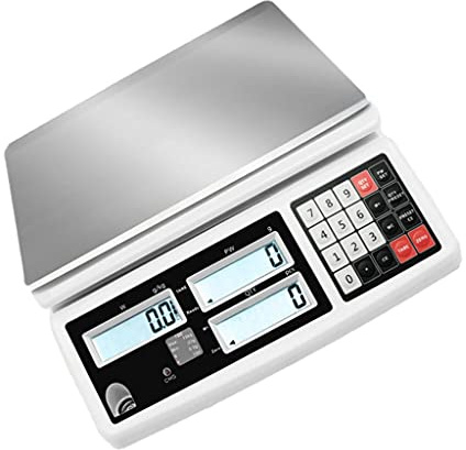 SaryEdge Balance de comptage numérique de précision pour pièces de Monnaie, Balance électronique en grammes pour Laboratoire et Usage Industriel, Balance numérique 7,5 kg/0,2,7.5kg/0.2g
