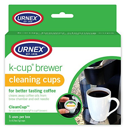 Urnex Clean Cup Single Brewing Cleaning Cups, Pack of 5