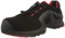 uvex Herren 8519244 1 8519244-Zapatos de seguridad S1P Tamaño, 1 par, Negro Y Rojo, 44 EU