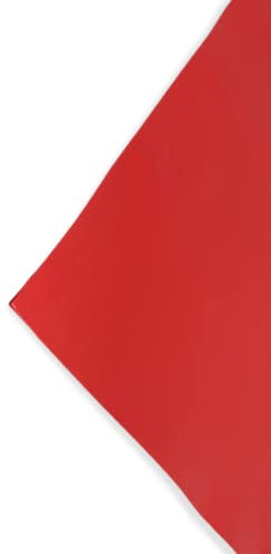 TENDAGGIMANIA Abdeckplane Wasserdicht PVC für Außenbereich- Farbe ROT, Höhe 250 cm Plane 650 g/m², strapazierfähig, UV-beständig, reißfest, regenfest - PVC Plane Länge 50 cm