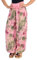 Malito - Damen Haremshose floraler Blumen Print - atmungsaktive Pumphose - dünne Freizeit Strandhose - hautfreundliche Aladinhose 8939 (rosa)
