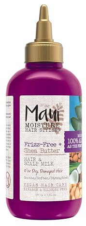 Maui Shea Butter Hair & Scalp Milk Treatment, Soothing, Hydrating, 5 fl oz