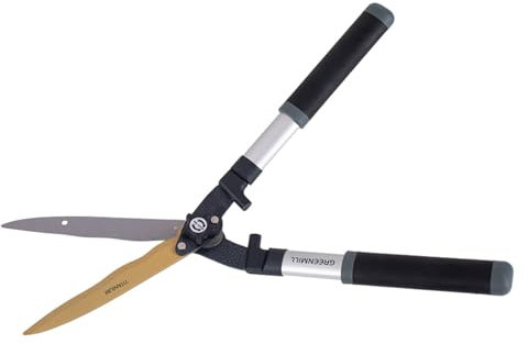 Taille-haie manuel en acier avec revêtement en titane 23 cm