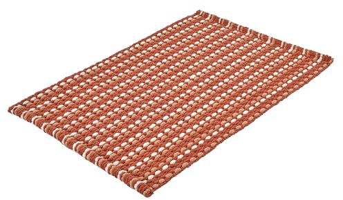 Kleine Wolke Badteppich Loop Terracotta 70 x 120 cm
