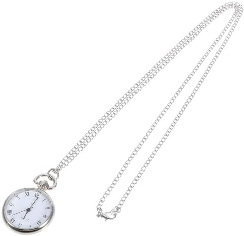VALICLUD Männer Halskette 1 STK Ketten-Taschenuhr Hängeuhr aus Legierung Schlüsselanhänger-Uhr Halsketten Halskette für Männer einfache Kettenuhr praktische Taschenuhr große Schnalle Fall