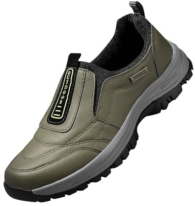 Zapatos sin cordones para hombre, mocasines casuales, cómodos, ligeros, sin cordones, zapatos de barco de negocios, transpirables, cómodos, para caminar, zapatos de vestir de ocio, Ag, 40 2/3 EU