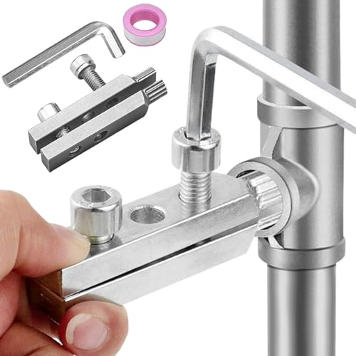 laxreheye Estrattore di viti ed estrattore, multifunzione per 4,6 perni – Strumento di installazione sanitaria per la riparazione di vasi di espansione del riscaldamento, docce domestiche, impianti di
