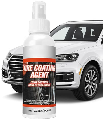 Spray Brillant Pour Pneus, 100ml Haute Brillance Protectrice Et Longue Durée, Agent De Nettoyage Et De Soin Pour Pneus Auto, Pour Automobile Camion Camping-Car SUV Détail Nettoyage Soin Entretien Rest