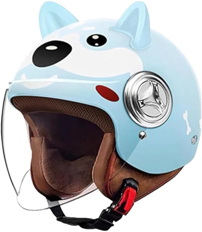 Caschi Da Moto Per Bambini. Per Bambini E Bambine Dai 3 Ai 15 Anni. Casco Integrale, Per Bambini Con Visiera Parasole HD, Casco Da Moto E Scooter Certificato ECE B,54-59CM
