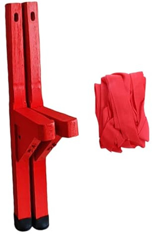 TWTCZOZ Holzstelzen für Kinder, Spielzeug, Feste, Gleichgewichtstraining, Traditionelle Chinesische Stelzen für Kinder Und, Länge 60 cm