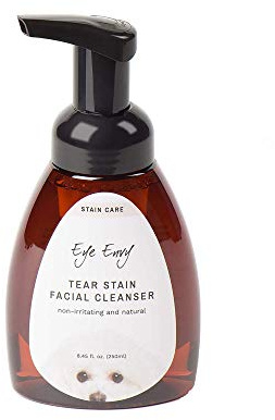 Eye Envy Tear Stain Facial Cleanser for Dogs and Cats | Washes Away Crusty Eye Debris, Eye Boogers and Eye Discharge | Tearless Foaming Formula(8.45 Fl Oz)