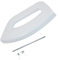 White Plastic Door Handle Lever Release Kit for Hotpoint Futura Washing Machine,Washer Dryers C00285747 and C00507932