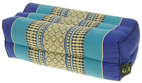 Namesakes Kapok Material Yoga Block Meditación Cojín - Soporte - Azul Oscuro Azul