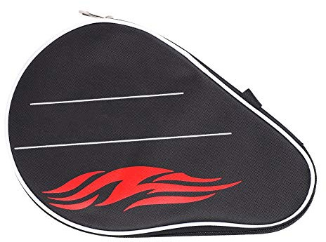 Housse de Raquette de Ping-Pong Pocket Housse de Ping-Pong Double Hydrofuge pour 3 Sacs de Ping-Pong, 30 X 20 X 2 Cm