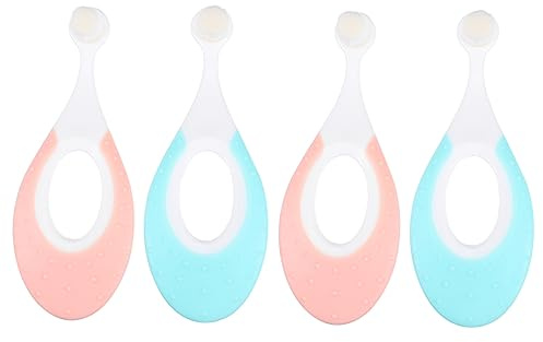 TOVINANNA 12piezas Cepillo De Dientes Para Bebés Cepillo Entrenador Anillo Para Dentición Herramienta De Cuidado Oral