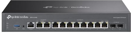 TP-Link Omada ER7412-M2 Multi-Gigabit VPN Router | Quad-core | 2X 2.5G Ports | 1x USB 3.0 Port