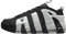 Nike Men's AIR More Uptempo Low Sneaker, Black Photon Dust Metallic Silver, 8.5 UK