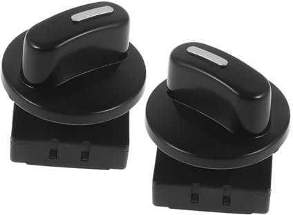 IMIKEYA 2ensembles Sélecteur De Vitesse Rotatif à Positions Et Vitesses Commutateur De Chauffage Pour Accessoire De Voiture Remplacement Pratique