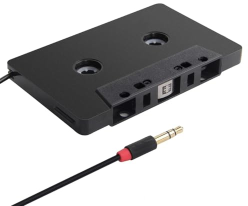 Ticha Bluetooth kassettadapter BT004 trådlös tejpomvandlare 3,5 mm aux-ingång för bil stereo smartphone MP3